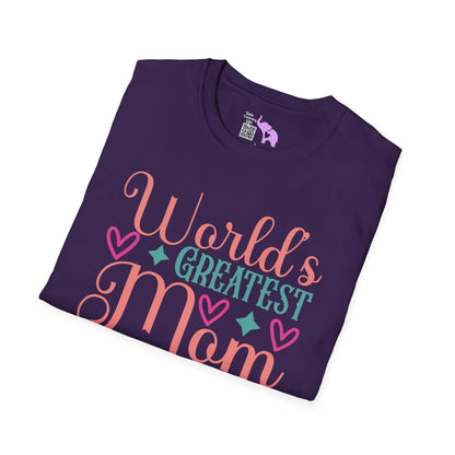 World's Greatest Mom Adult T-shirt