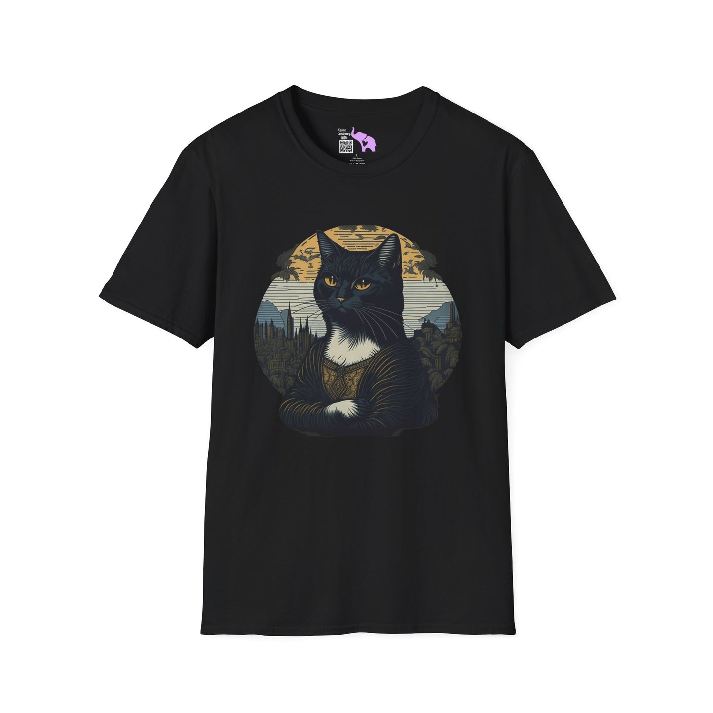 Meow Lisa Adult T-shirt