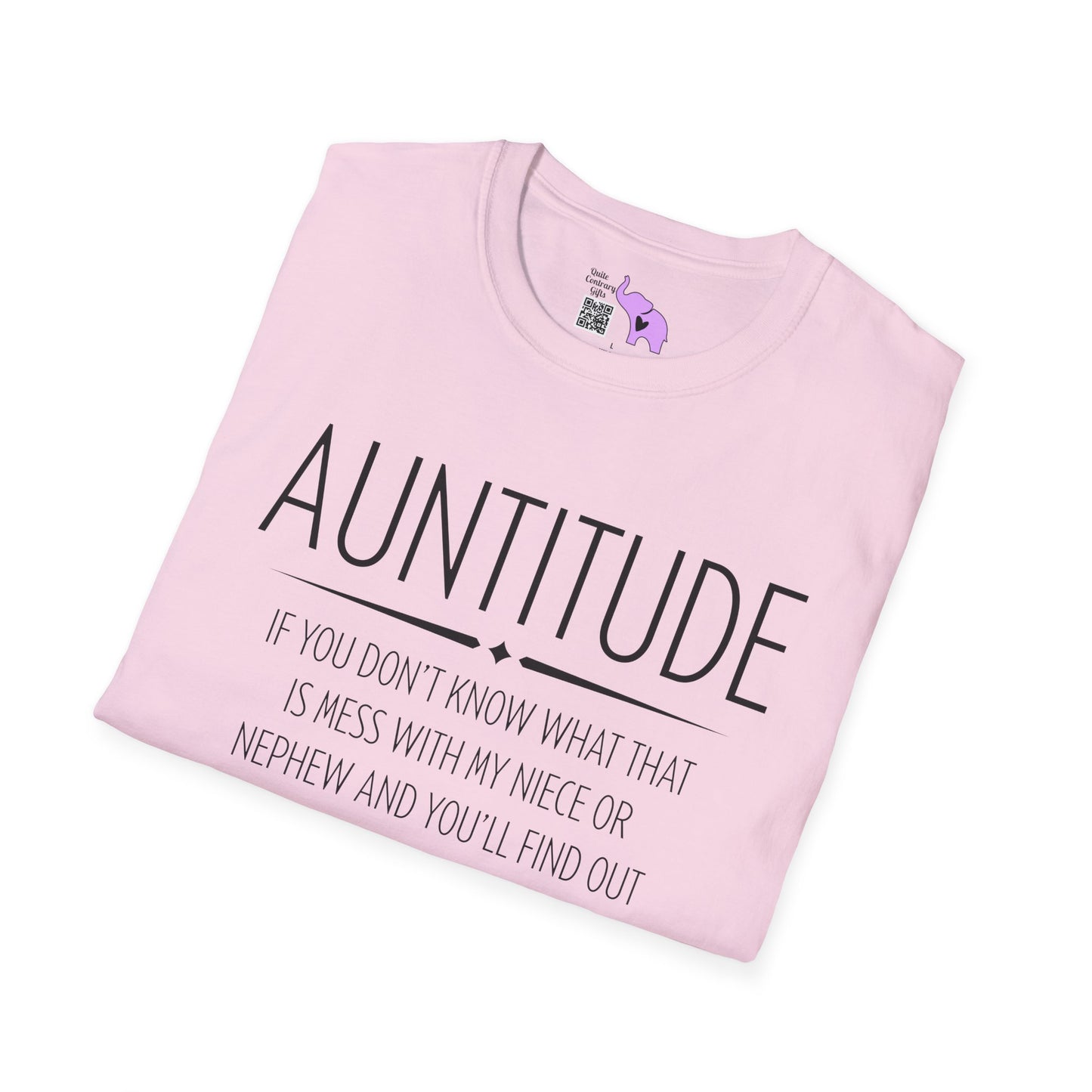 Auntitude Adult T-shirt