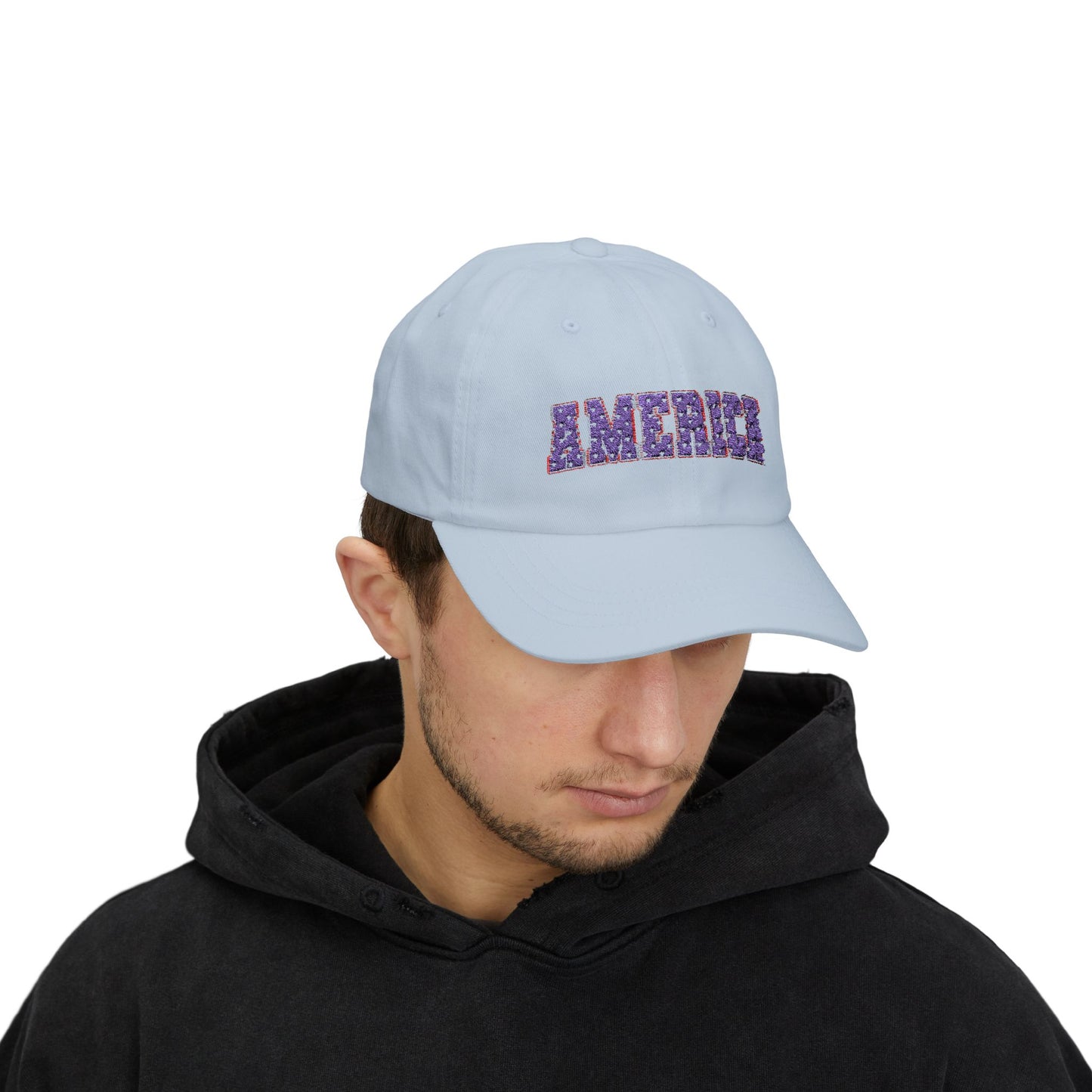 Starry America Embroidered Classic Dad Cap