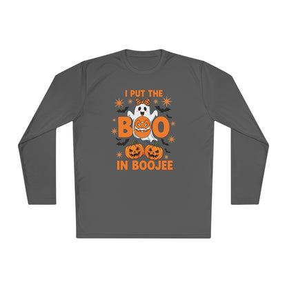I Put the Boo in Boojee Adult Long Sleeve Tee