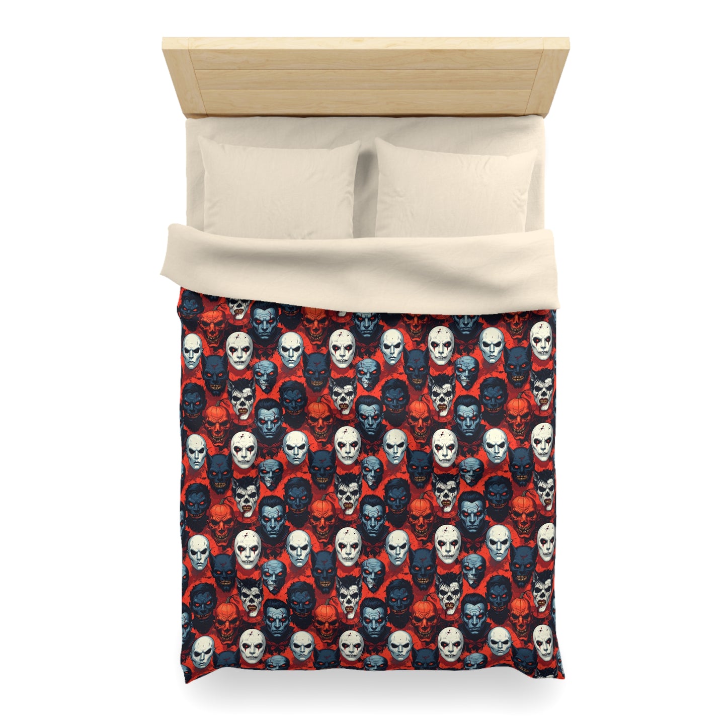 Nightmare Squad Microfiber Duvet Cover