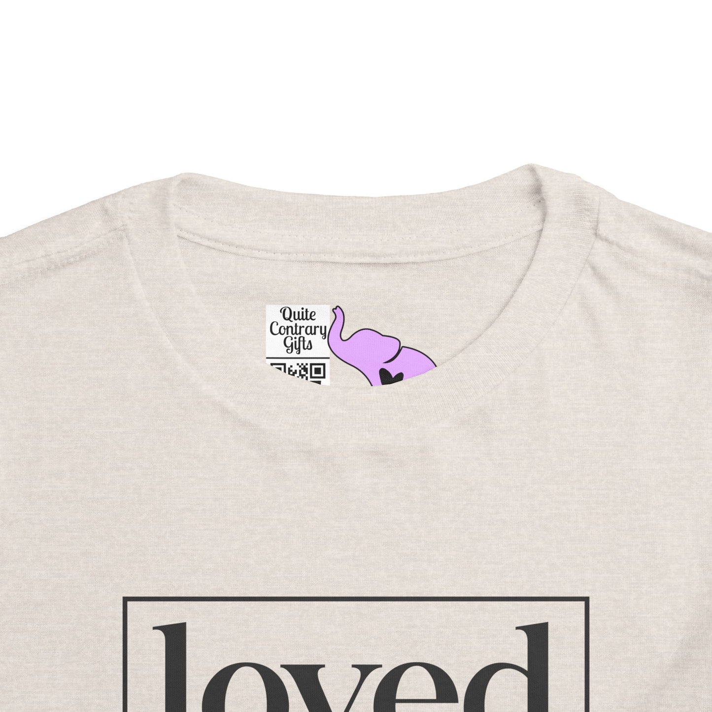 Loved Romans 5:8 Toddler Tee