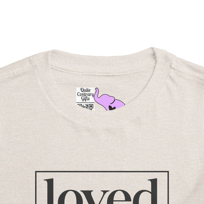 Loved Romans 5:8 Toddler Tee