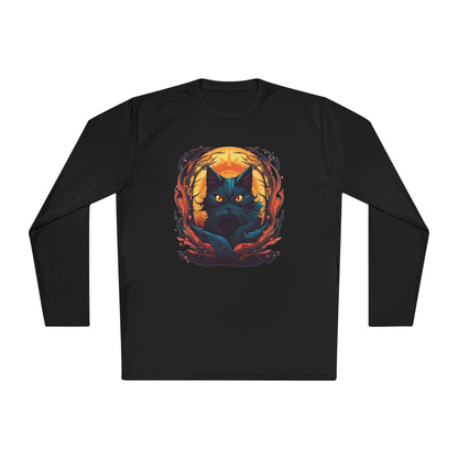 Creepy Black Cats 7 Adult Long Sleeve Tee