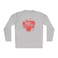 Jesus Is The Reason For The Season Snowflake Adult Long Sleeve Tee