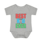 Best Kid Ever (Colorful) Infant Baby Rib Bodysuit