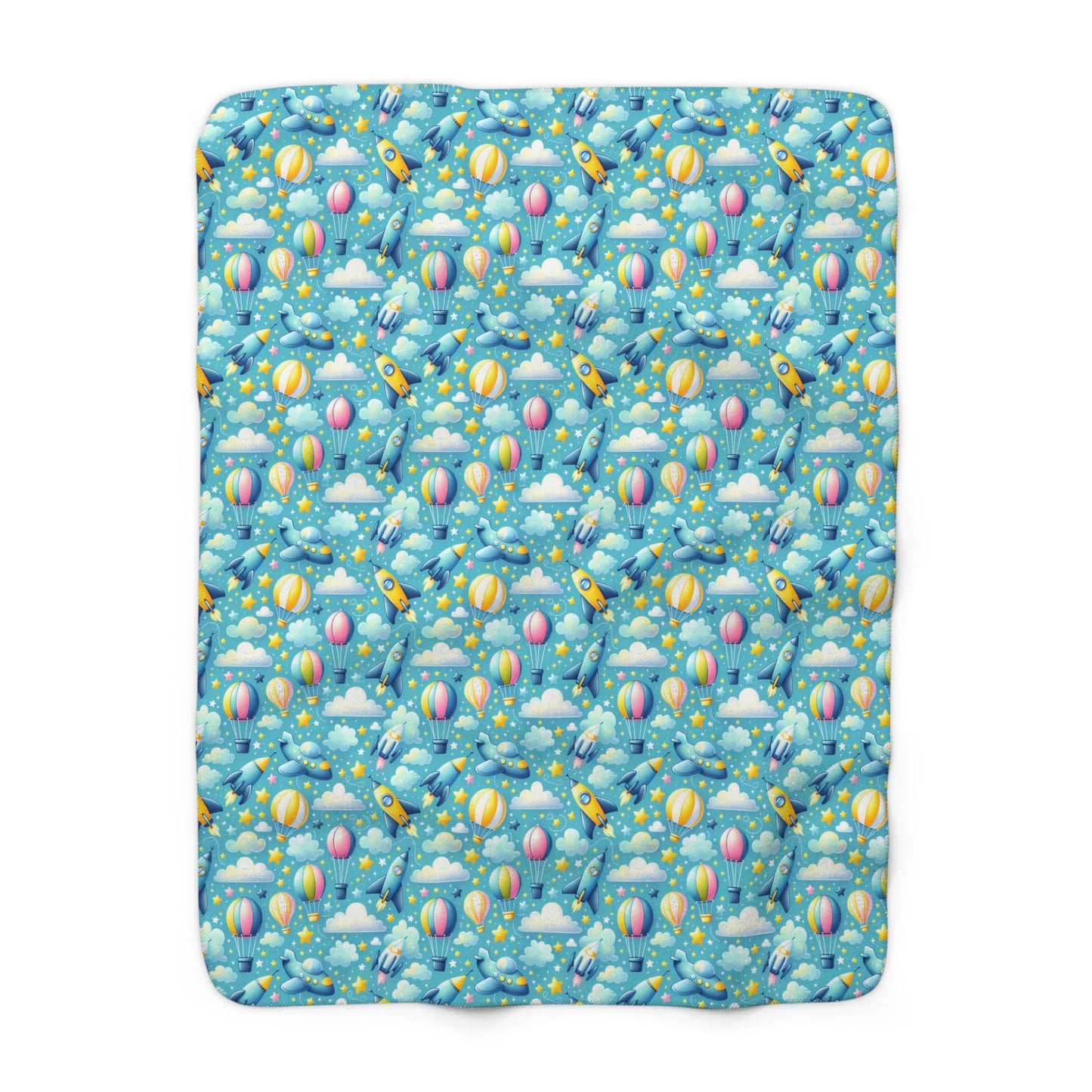 Up, Up & Away Fleece Blanket
