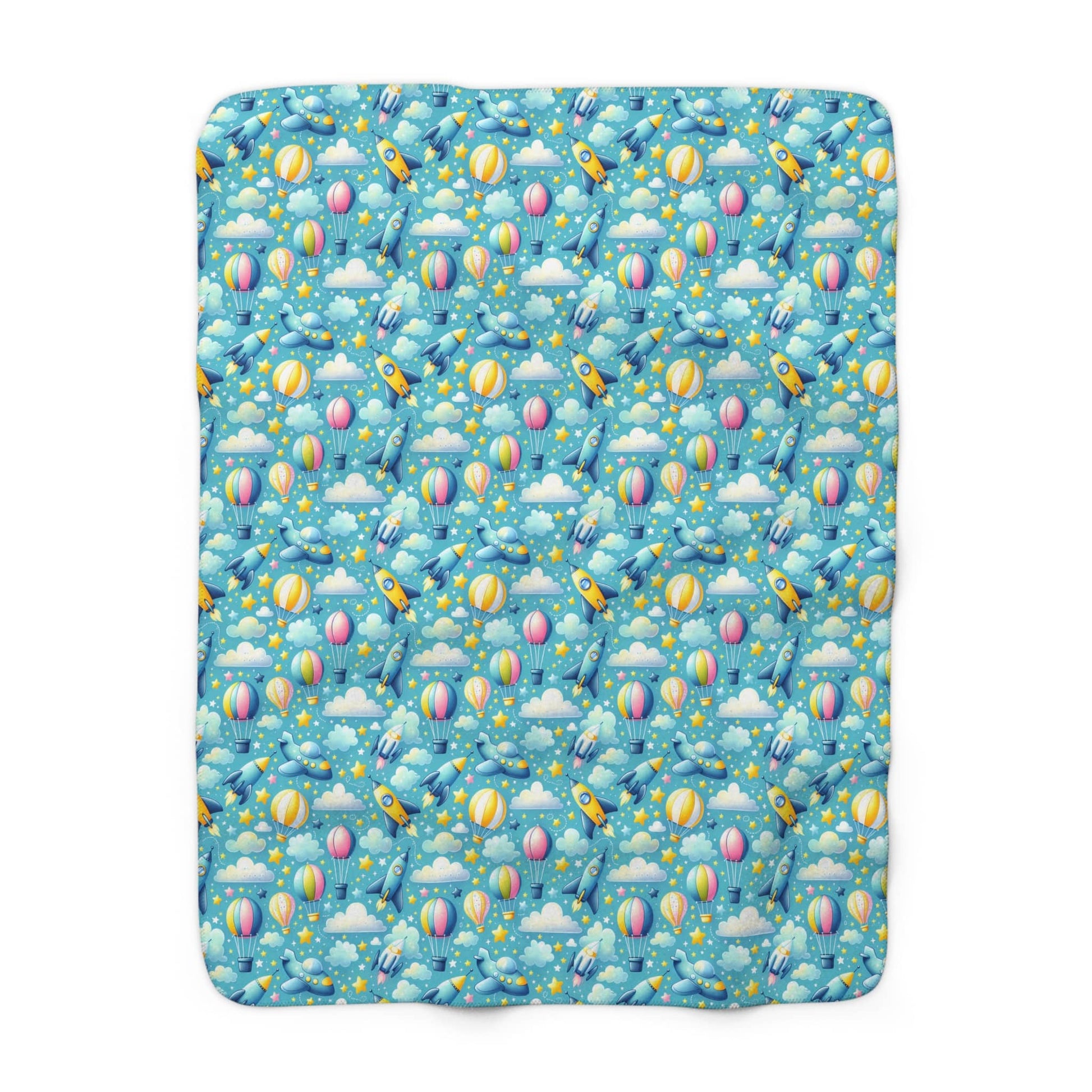 Up, Up & Away Fleece Blanket