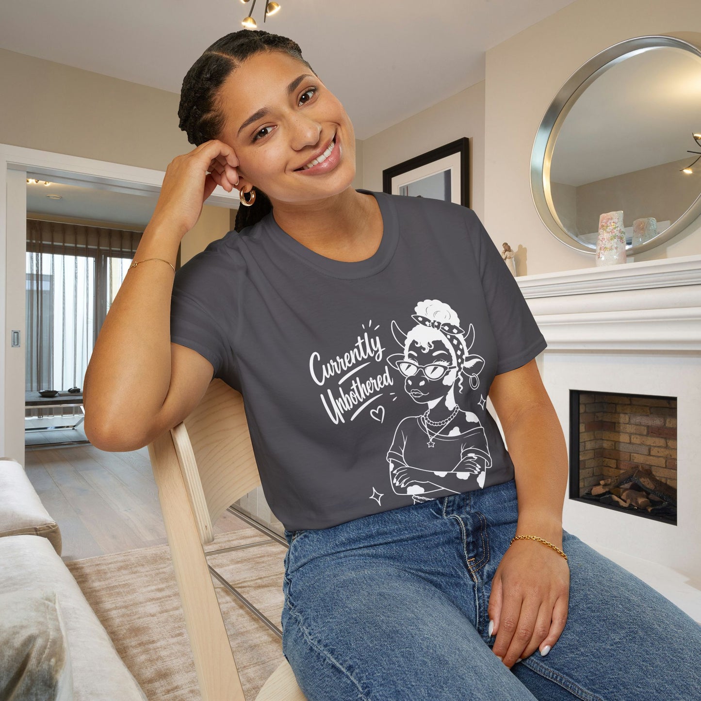 Currently Unbothered Adult T-shirt
