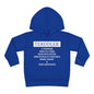 ""Terddler Definition Toddler Hoodie