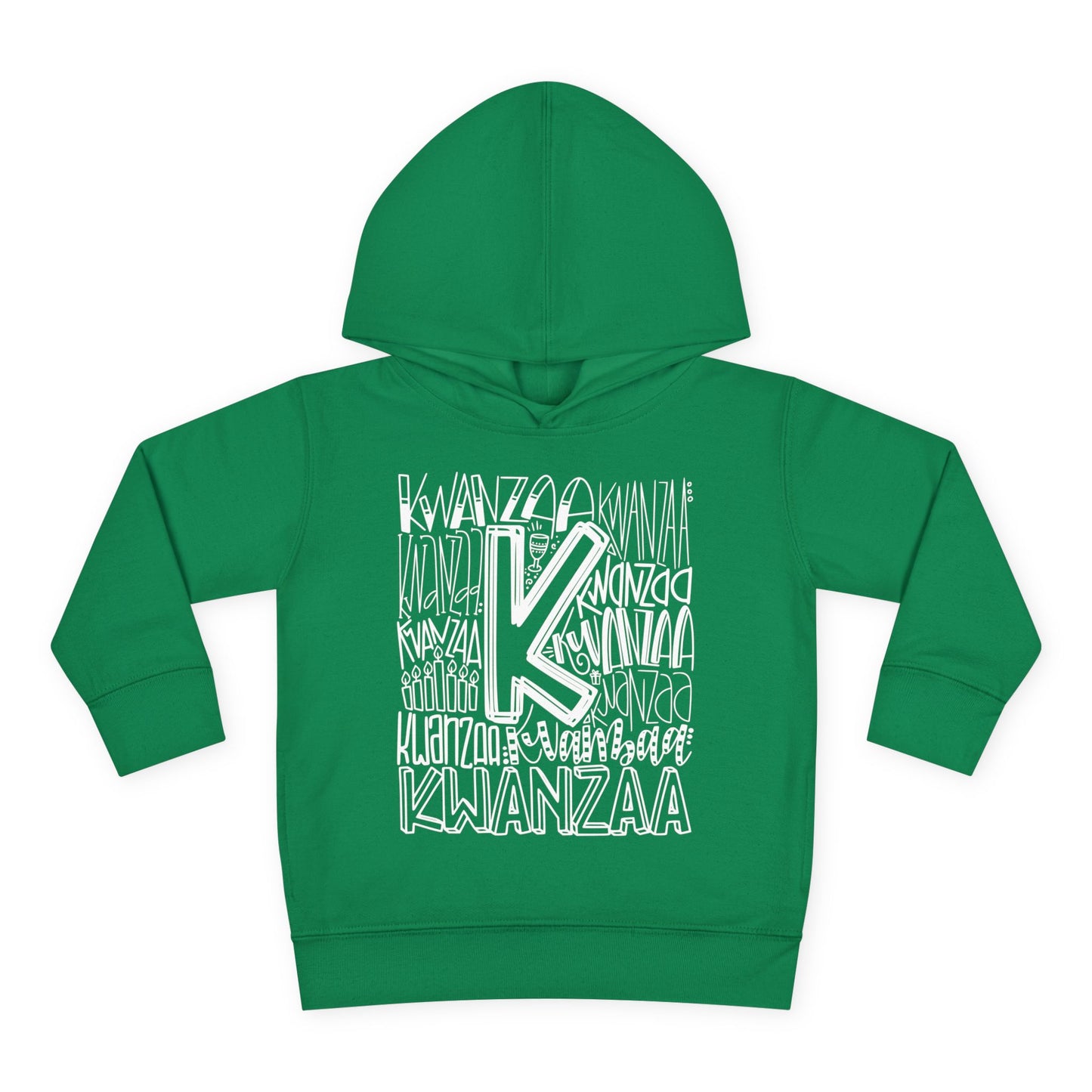 Kwanzaa Wordcloud Toddler Hoodie