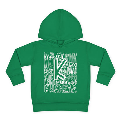 Kwanzaa Wordcloud Toddler Hoodie