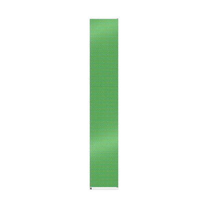 Blue Ornament Green Paper Custom Wrapping Paper (Suzie)