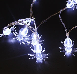 Halloween LED String Lights – 10 Waterproof Lights in Fun Spooky Shapes
