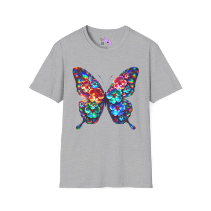 Neon Bloomfly Adult T-shirt