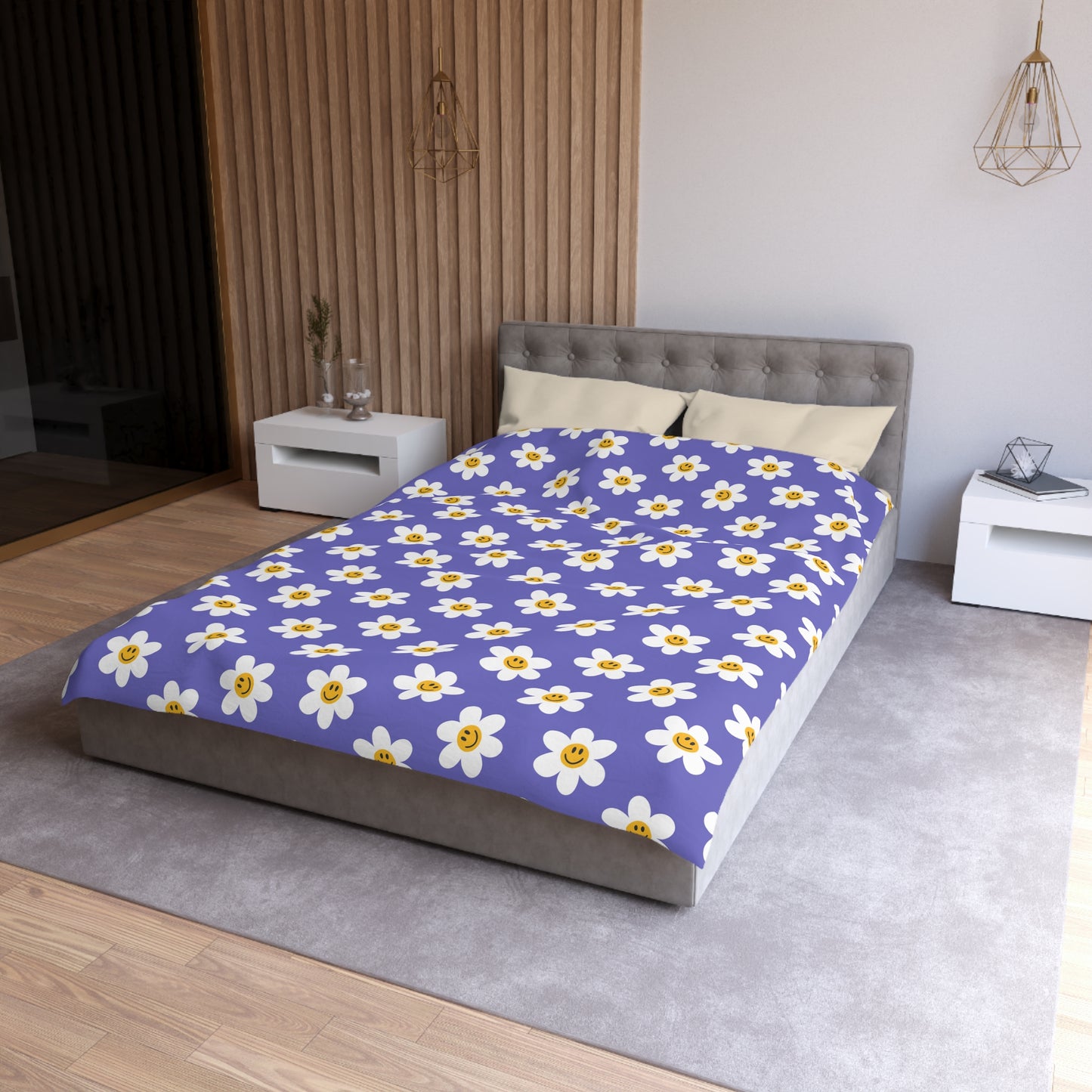 Daisy Grins Microfiber Duvet Cover