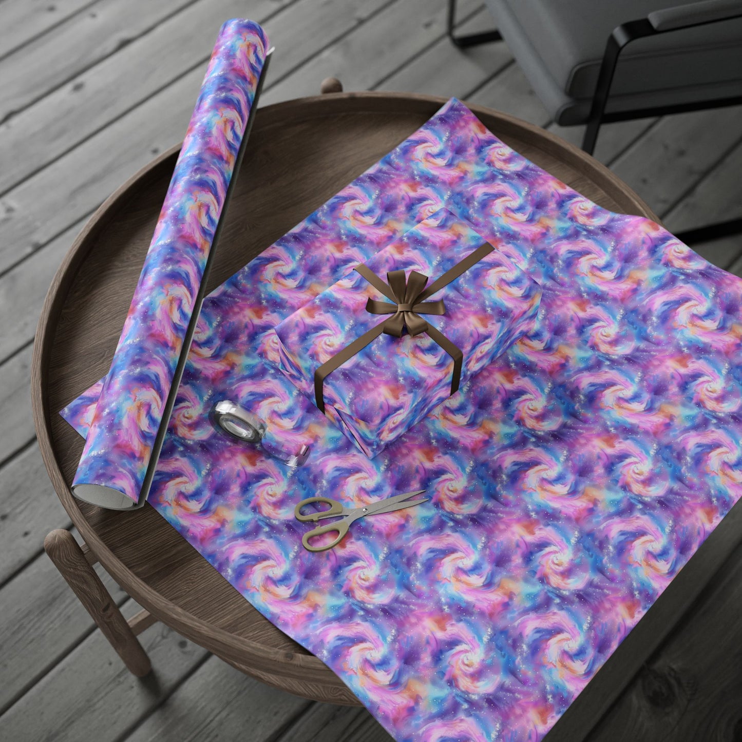 Fairy Floss Sky Wrapping Paper