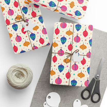 Ornament Parade Wrapping Paper