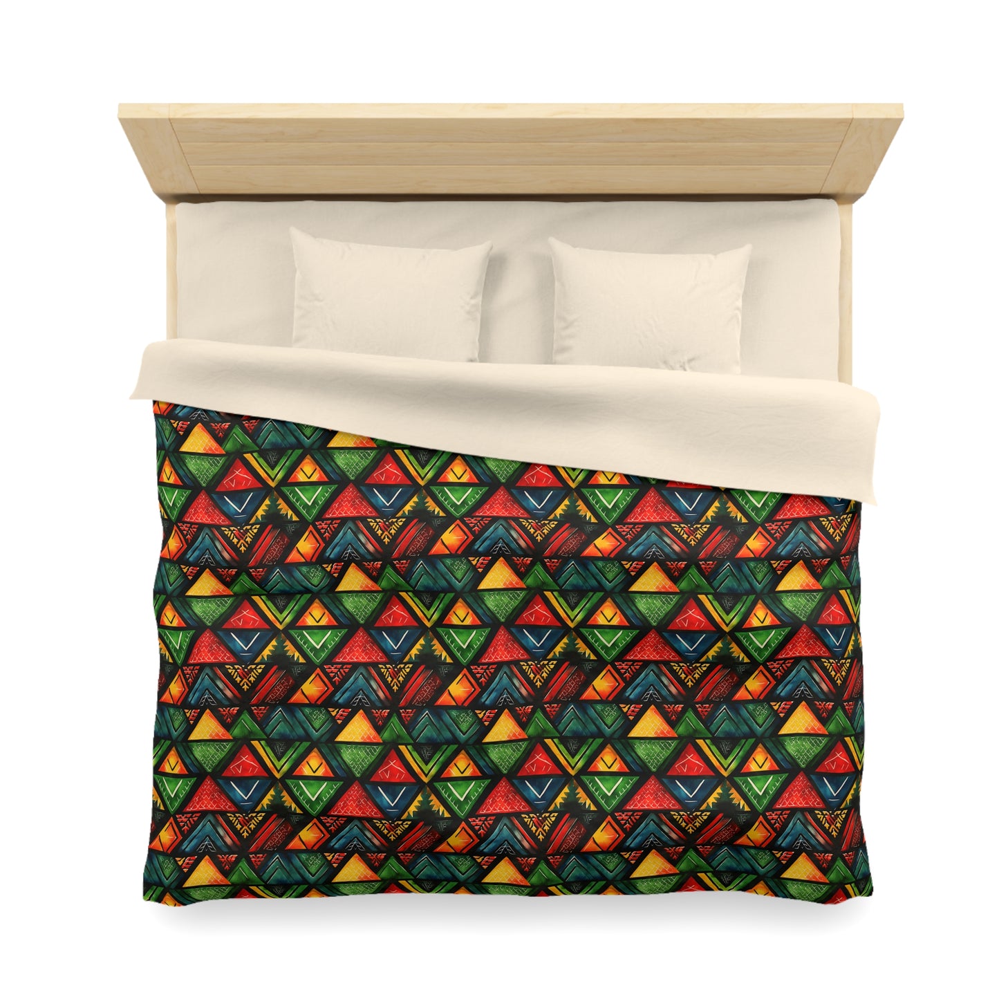 Ancestor Echo Microfiber Duvet Cover