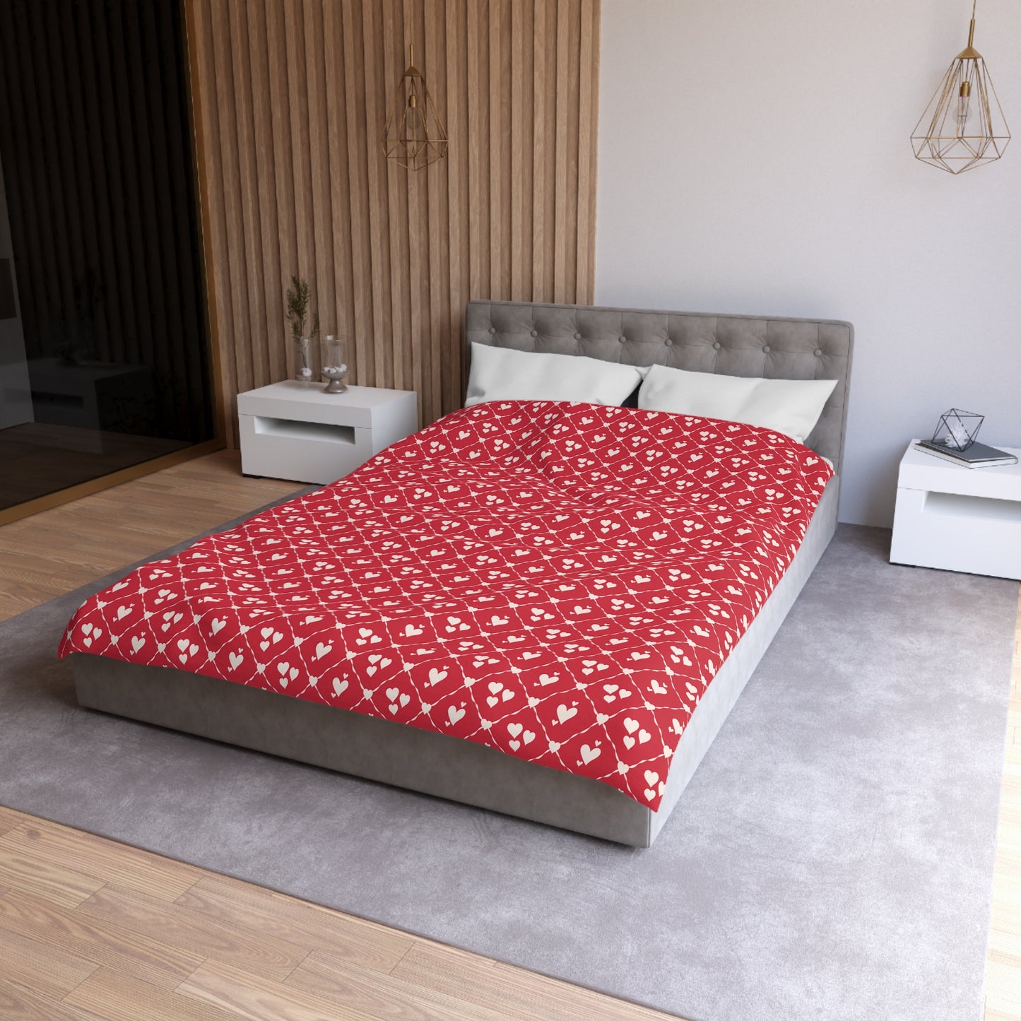 Sweetheart Trellis Duvet Bedding Set