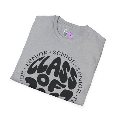 Round Senior Class of 2027 Adult T-shirt