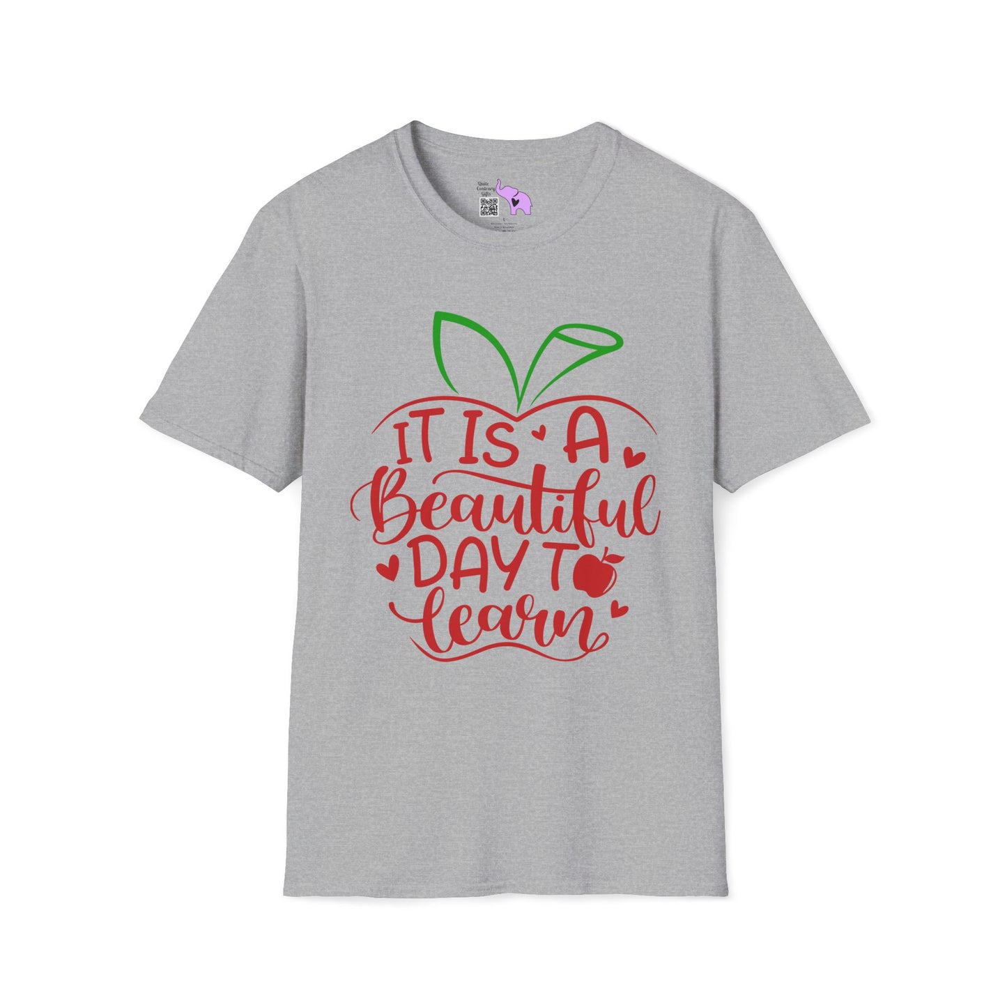 It's A Beautiful Day To Learn Adult T-shirt