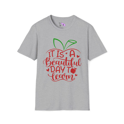 It's A Beautiful Day To Learn Adult T-shirt