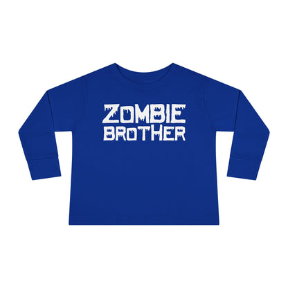 ""Zombie Brother Toddler Long Sleeve Tee