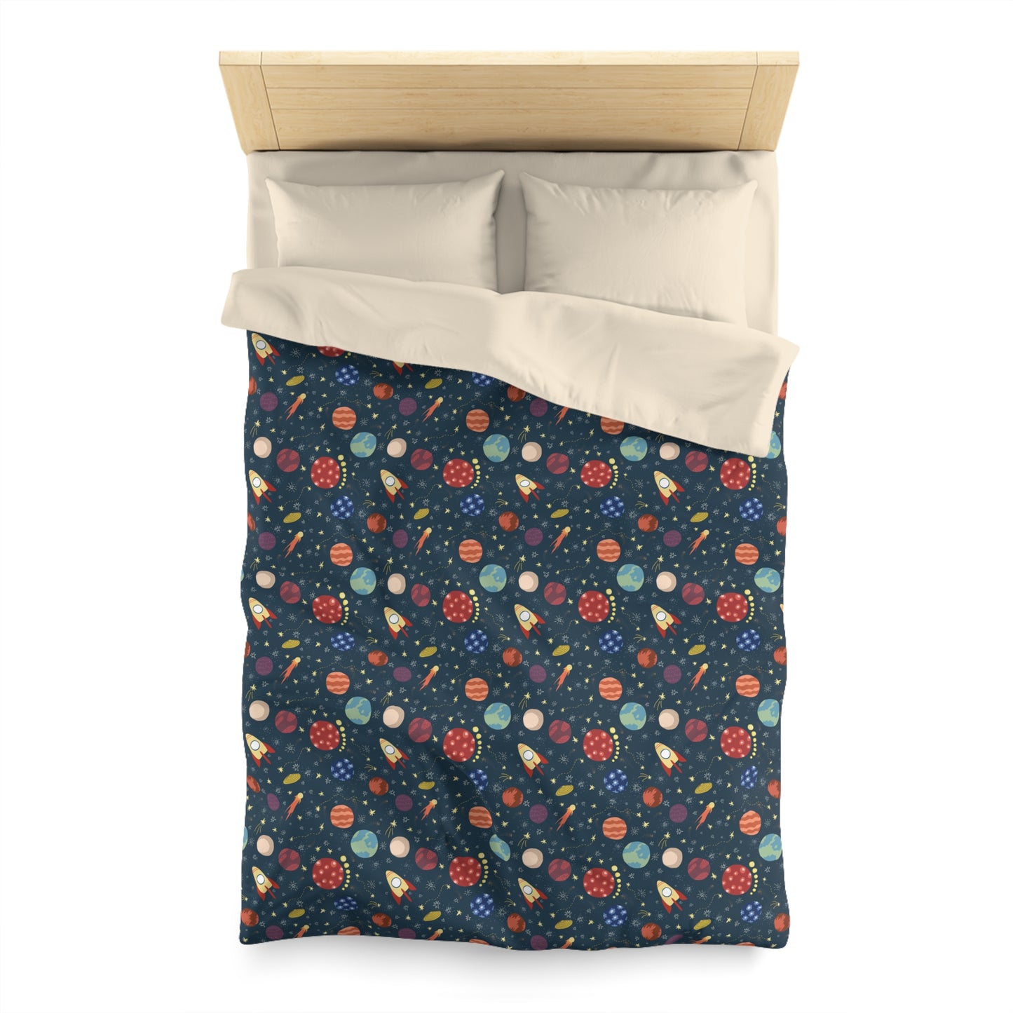Space Buddies Microfiber Duvet Cover