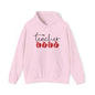 Teacher Life (Apples) Heart Heavy Blend™ Hooded Sweatshirt