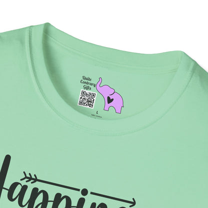 Happiness is a Function of Accepting What Is Adult T-shirt