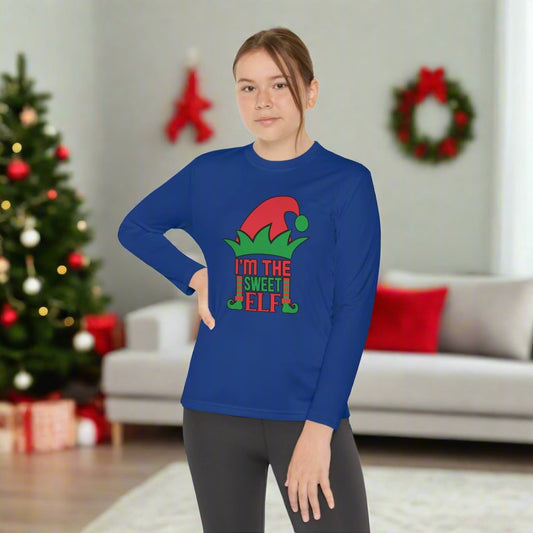 I'm The Sweet Elf Youth Long Sleeve Tee