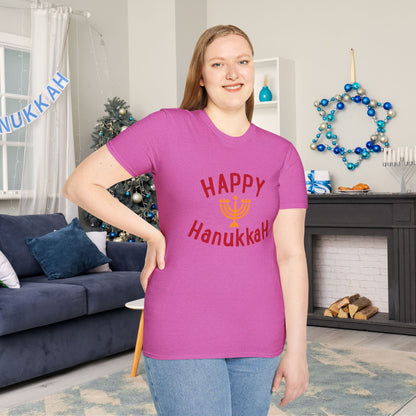 Happy Hanukkah Adult T-shirt