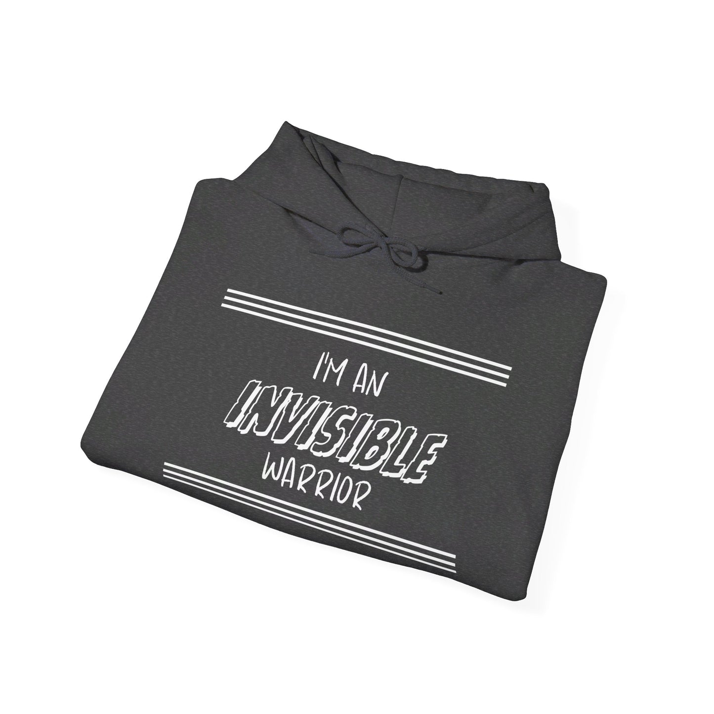 I'm An Invisible Warrior Heavy Blend™ Hooded Sweatshirt