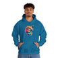 Colorful Guitar Kitten Heavy Blend™ Hooded Sweatshirt