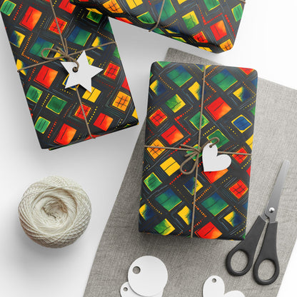 Radiant Purpose Kwanzaa Wrapping Paper
