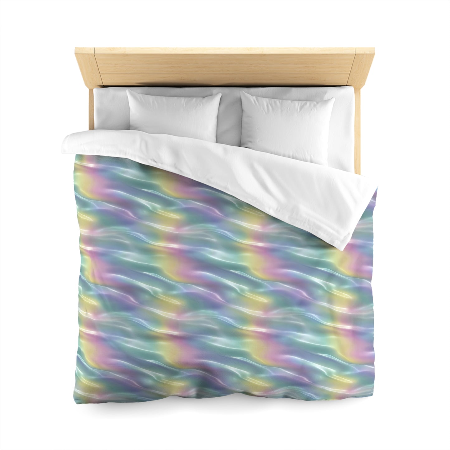 Pastel Mirage Microfiber Duvet Cover
