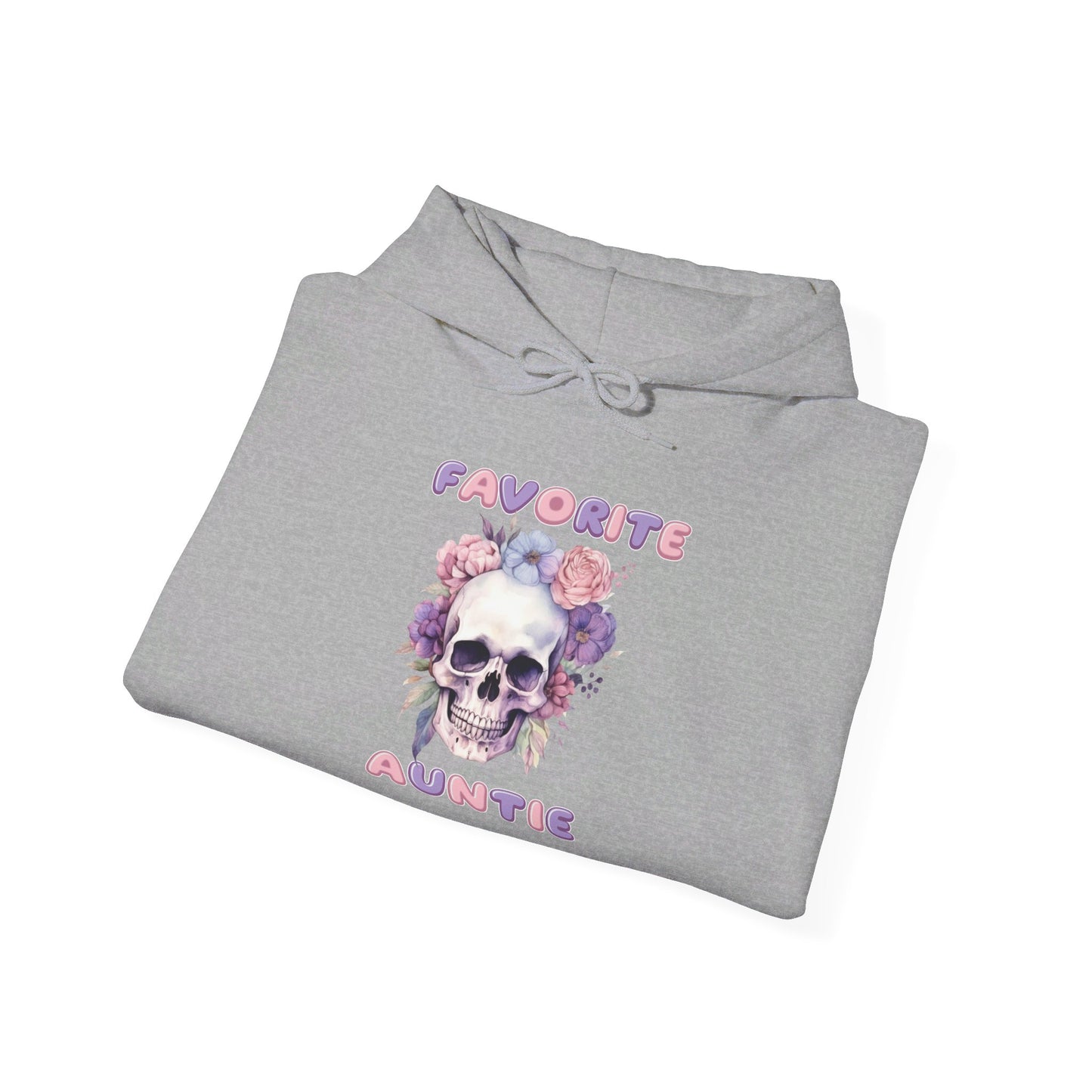 Favorite Auntie Purple/Pink Heavy Blend™ Hooded Sweatshirt