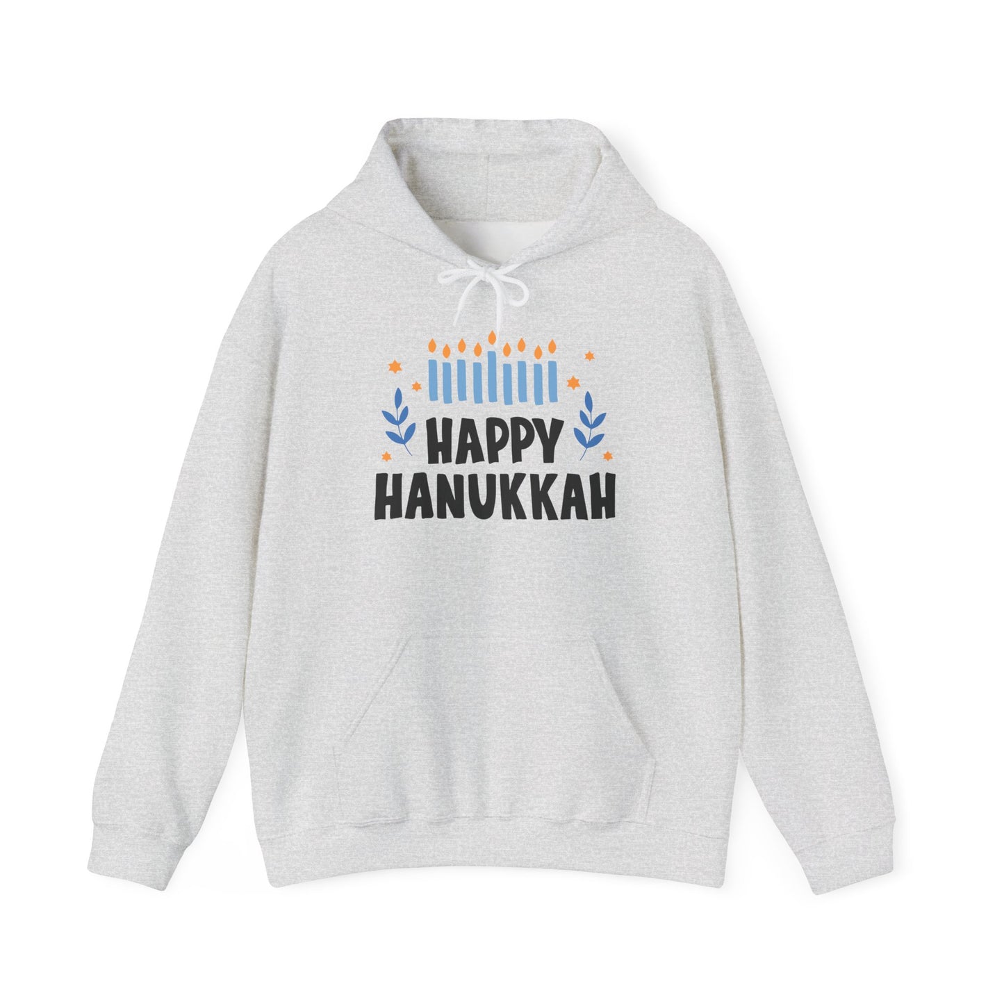 Happy Hanukkah 5 Heavy Blend™ Hooded Sweatshirt