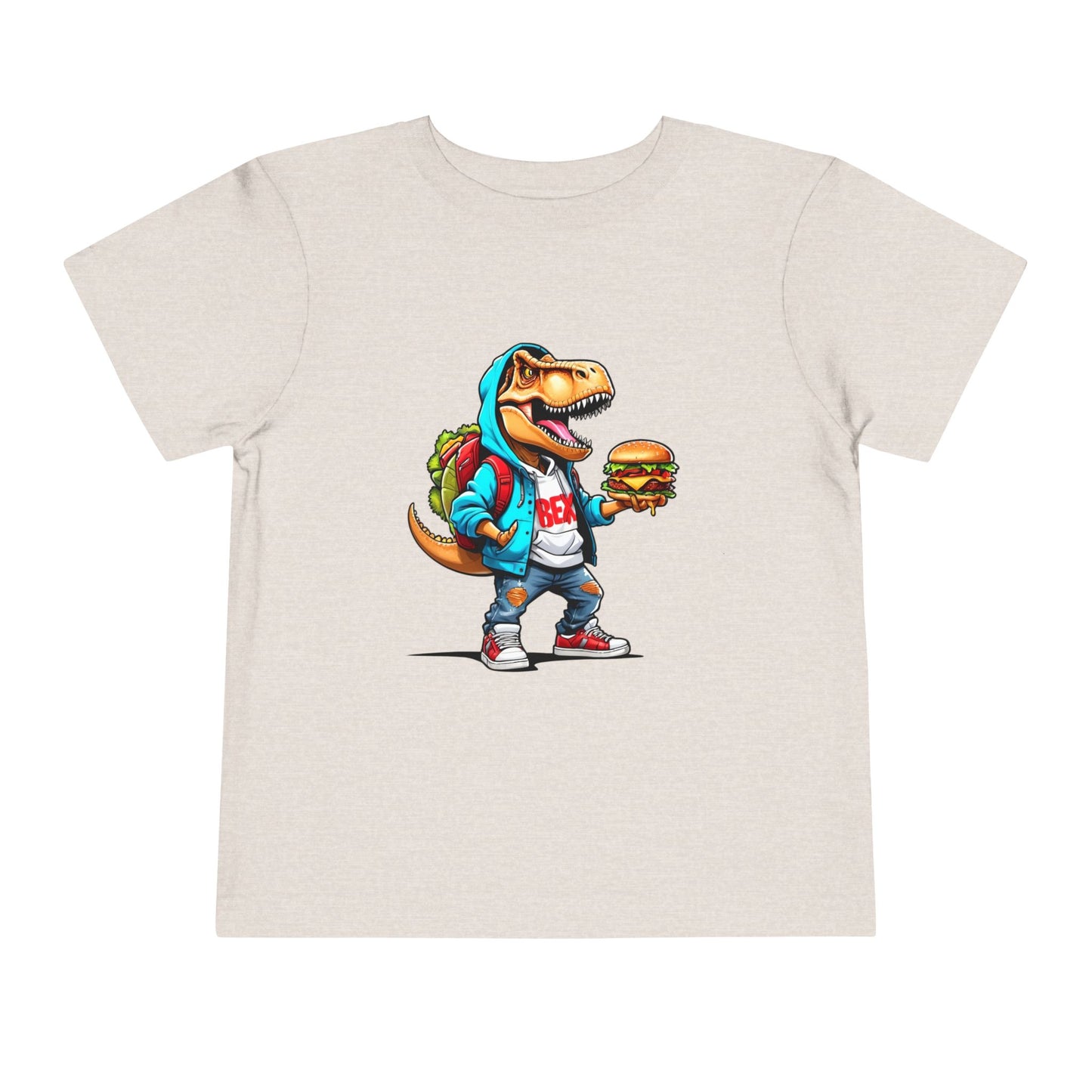 Dinosaur Hamburger Toddler Tee