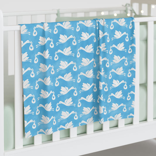 Blue Sky Baby Delivery Baby Swaddle Blanket