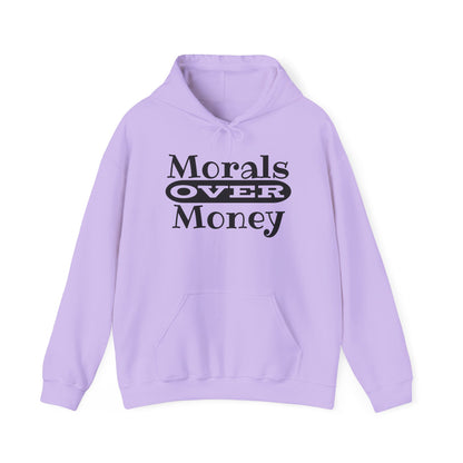 Morals Over Money Heavy Blend™ Hooded Sweatshirt