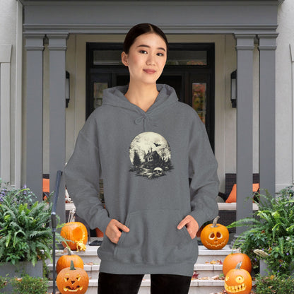 Creepy Full Moon Heavy Blend™ Hooded Sweatshirt