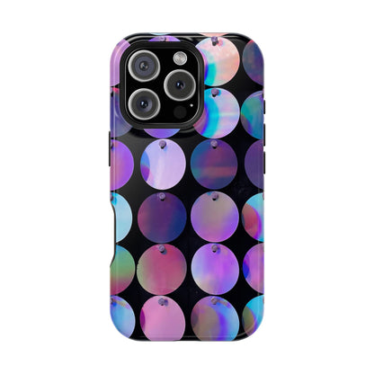 Opal Glow Sequins MagSafe® Compatible Tough Case for iPhone