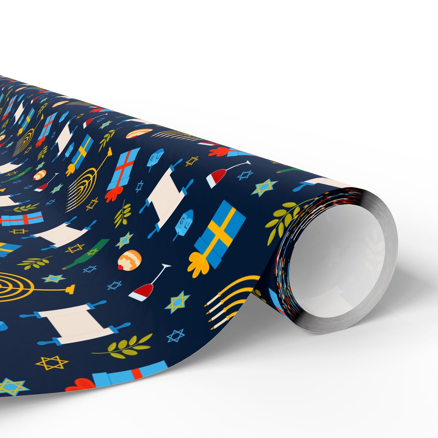 Shine & Celebrate Hanukkah Wrapping Paper