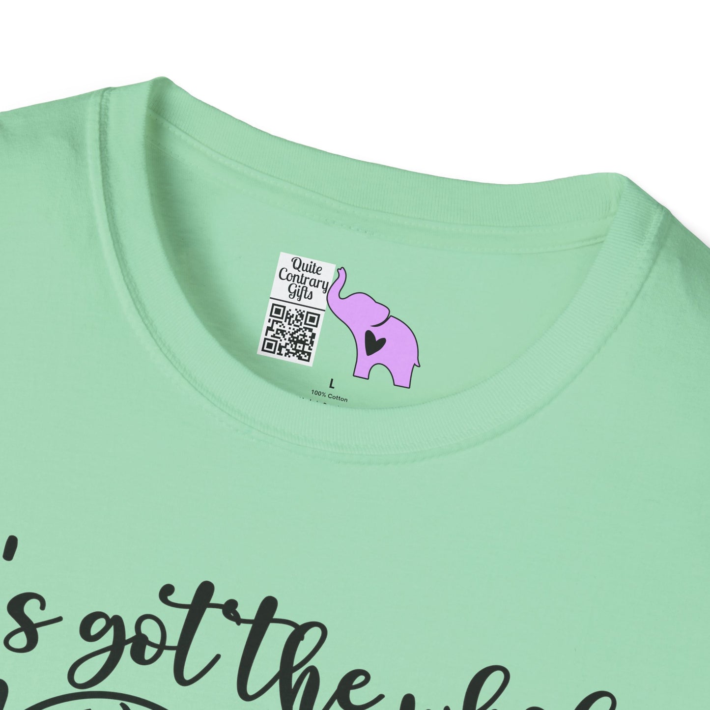 He's Got the Whole World in His Hands (2) Adult T-shirt