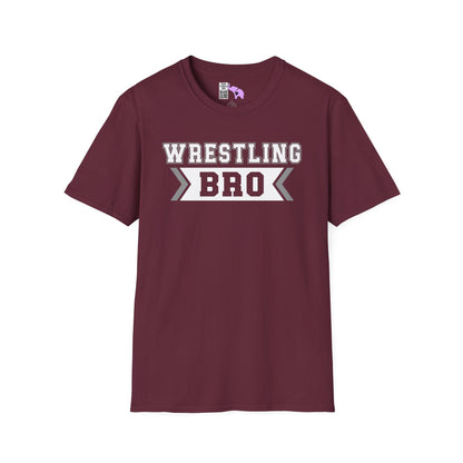 Wrestling Bro Adult T-shirt