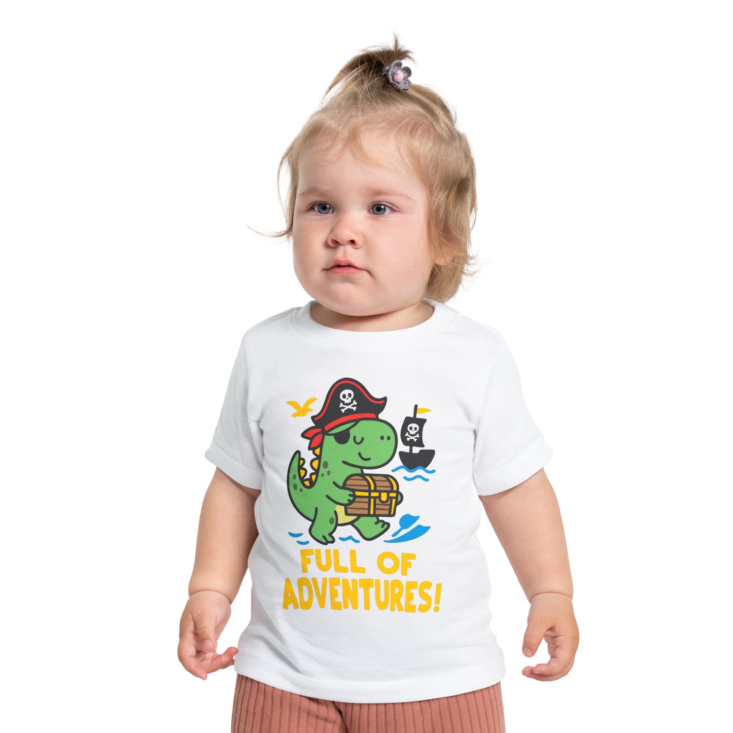 Full of Adventures (Dinosaur Pirate) Infant T-Shirt