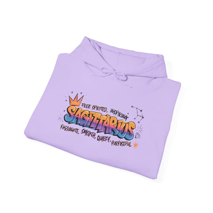 Sagittarius Street Art Heavy Blend™ Hooded Sweatshirt